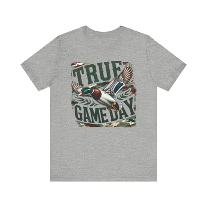 Game Day Duck Hunting Tee: Unisex Bella Canvas Cotton T-Shirt
