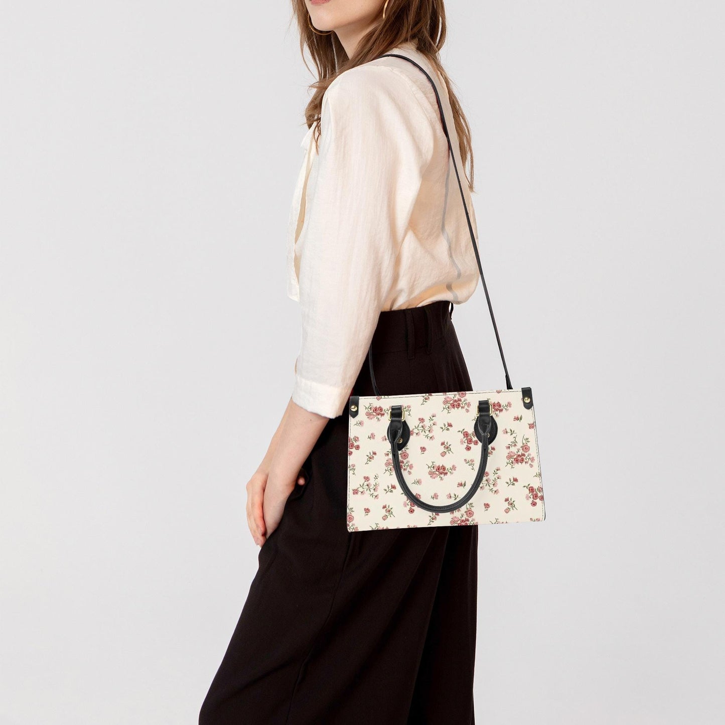 Floryn tote Homely floral,handbag forwoman,gift-for-best-mom,Floral ements,birthdaygifted, giftful her artful-floral-wallart,gifte forfloral