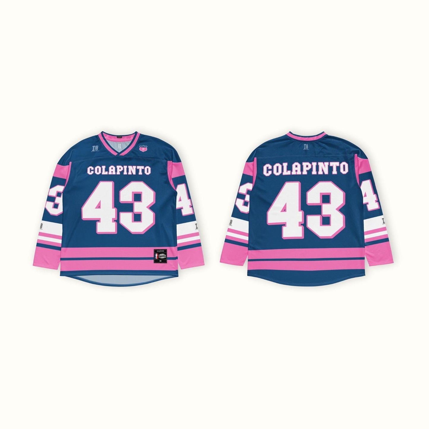 Streetwear Racing Hockey Jersey – Oversized Unisex Jersey with Bold Racing Graphics