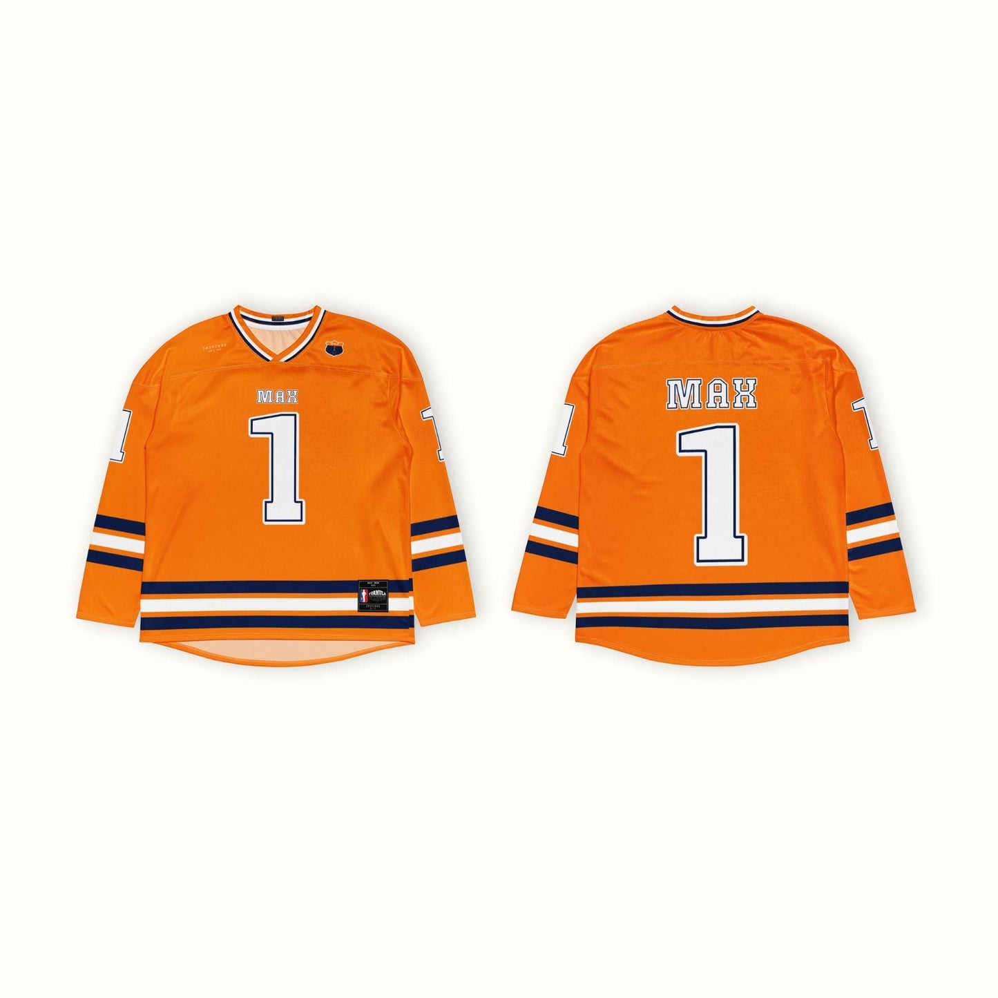 Max Verstappen-Inspired Oversized Unisex Hockey Jersey – Unisex Streetwear Sweatshirt for Formula 1 Fans