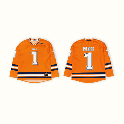 Max Verstappen-Inspired Oversized Unisex Hockey Jersey – Unisex Streetwear Sweatshirt for Formula 1 Fans