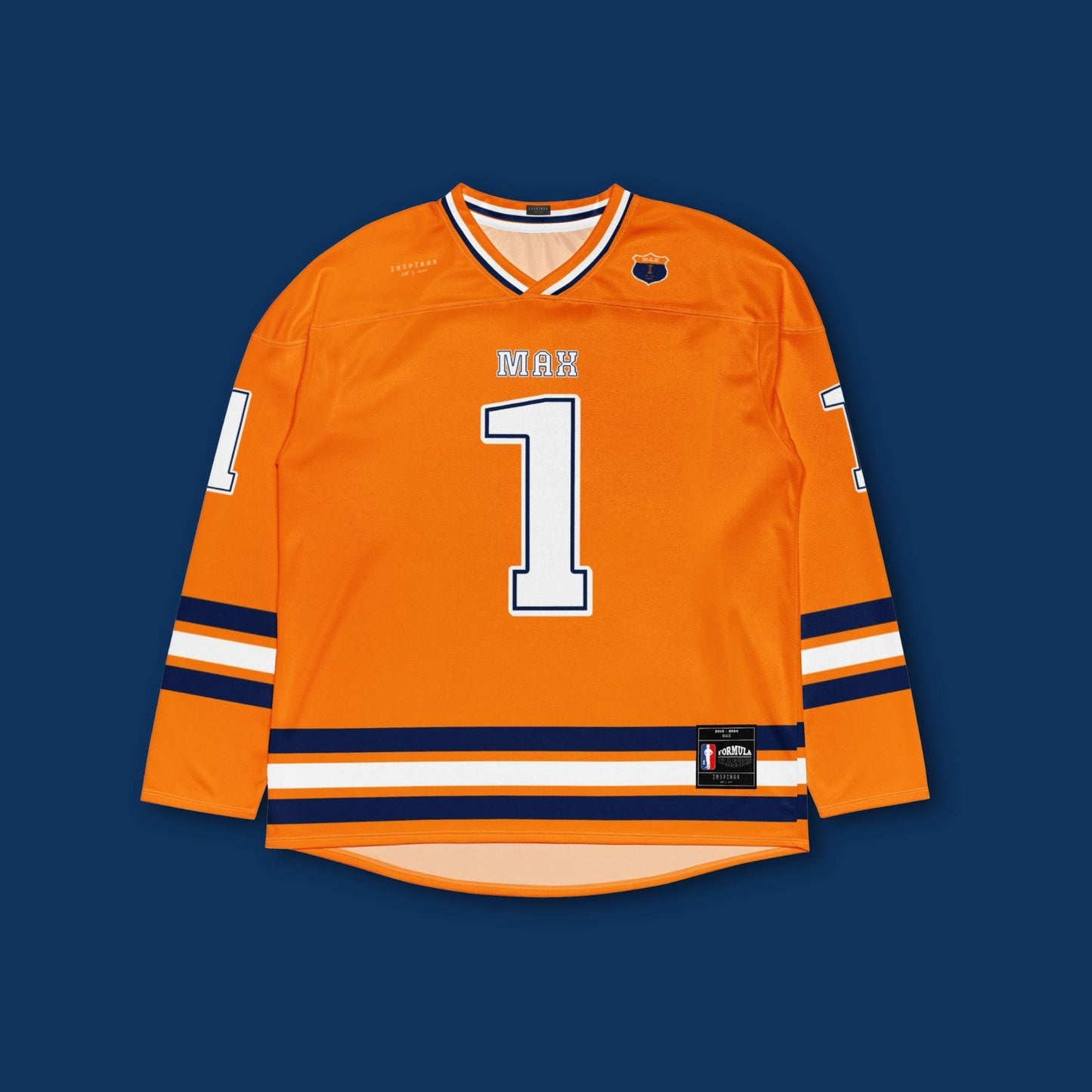 Max Verstappen-Inspired Oversized Unisex Hockey Jersey – Unisex Streetwear Sweatshirt for Formula 1 Fans