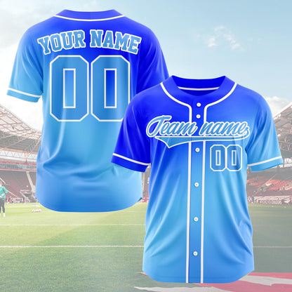 Custom gradient baseball uniform personalized name number player team jersey, cheerleading uniforms, for men women youths Toddler