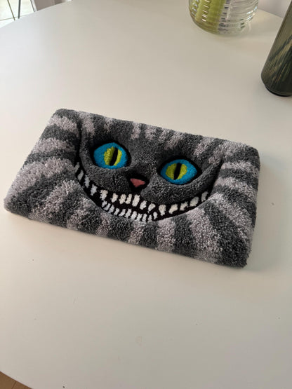 Fluffy Keyboard Rug – Handmade Tufted Desk Mat for Gamers and Cartoon Lovers