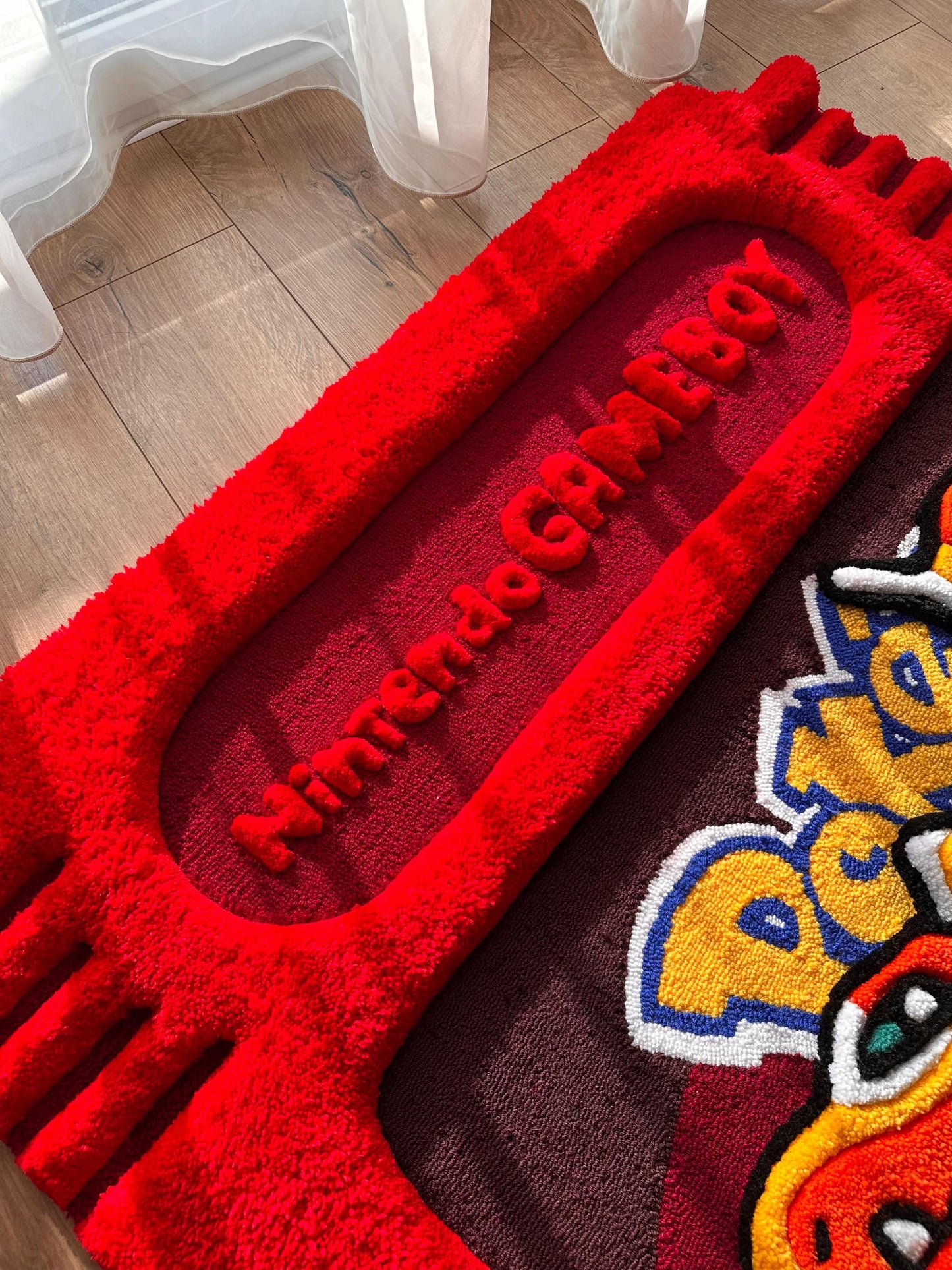 Game cartridge tufted rug,3d cartridge rug, handmade tufted custom rug, living room decor rug, bedroom carpet, area carpet