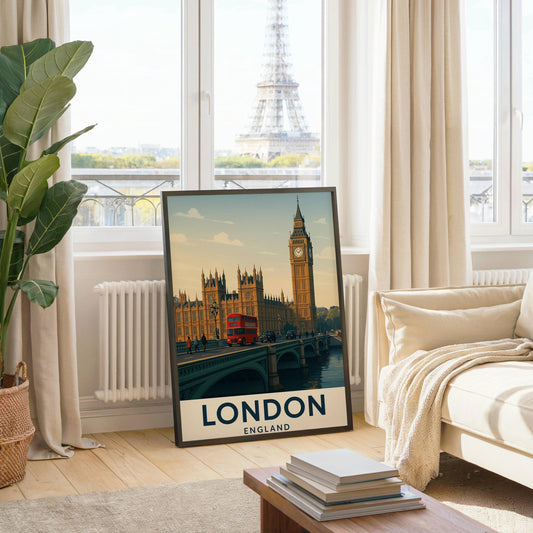 London Print, London Wall Art, England Wall Art, London Travel Print, Britain, Wedding Gift, Birthday Present, Travel Decor, Travel Wall Art