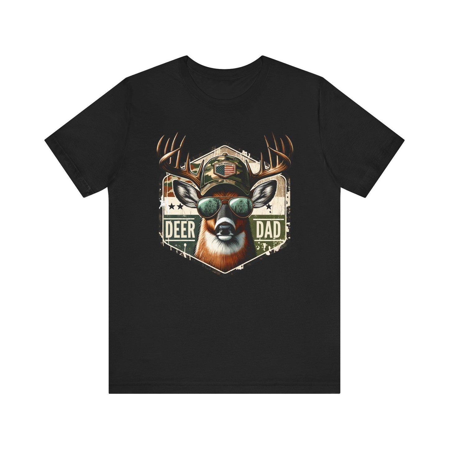 Deer Dad T-Shirt: Unisex Bella Canvas Tee for Hunters