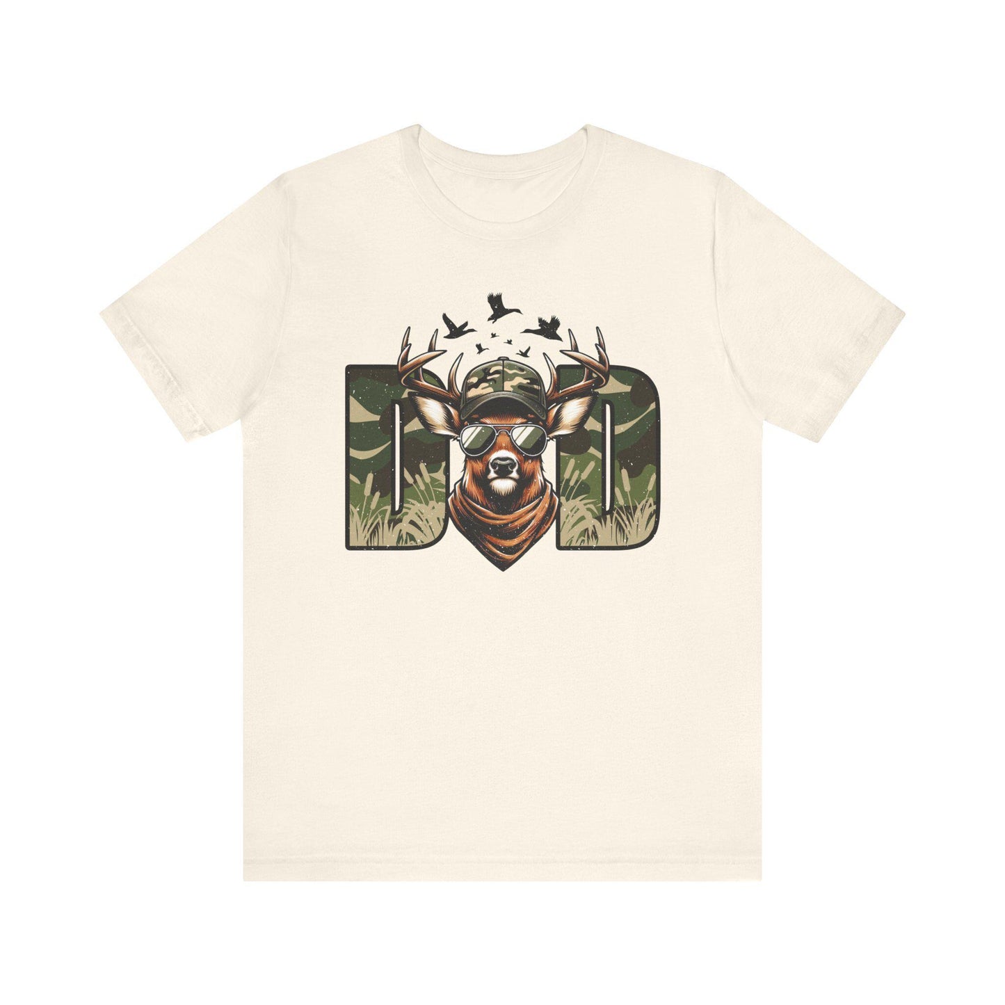 Dad Deer Graphic Tee: Outdoorsman Hunting Apparel