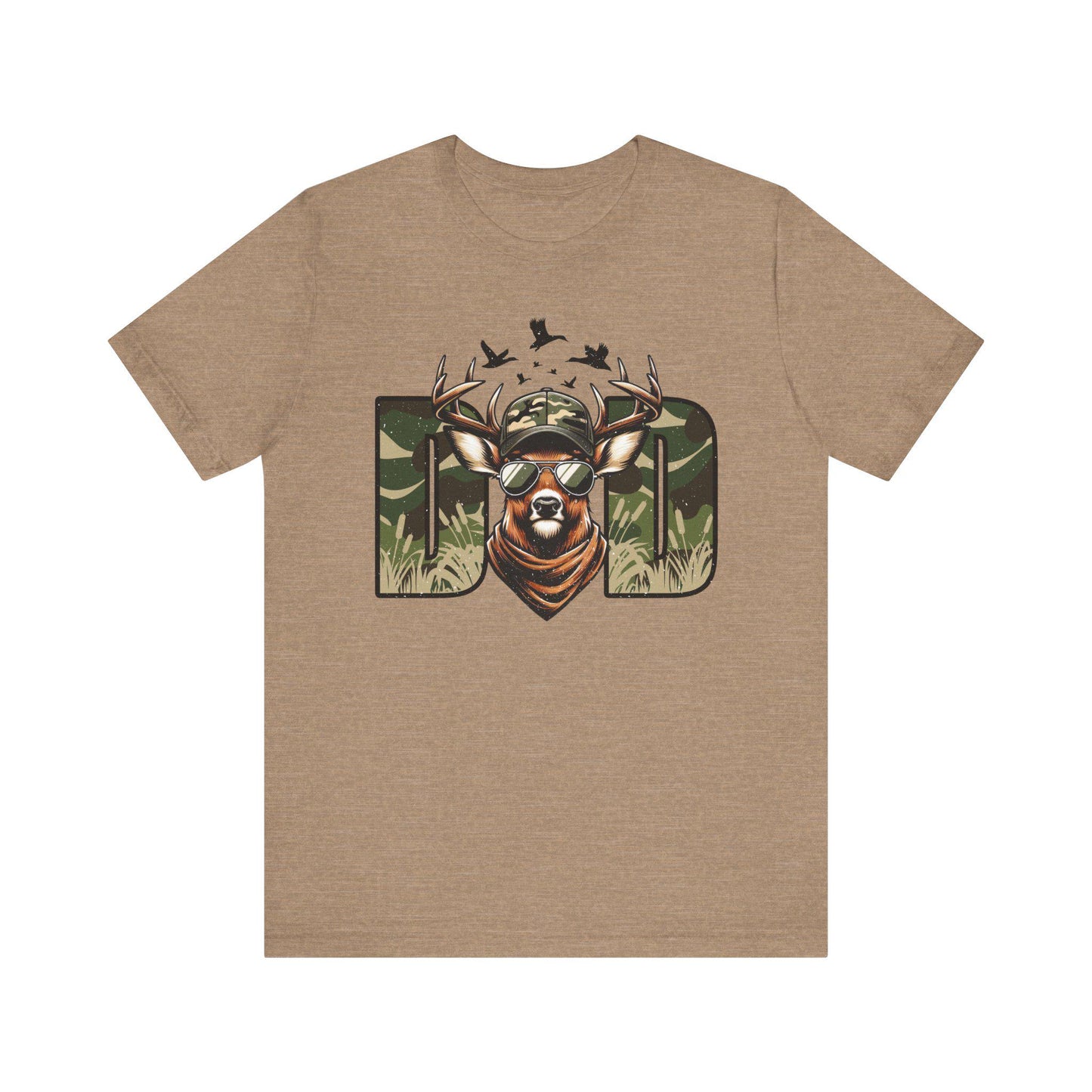 Dad Deer Graphic Tee: Outdoorsman Hunting Apparel