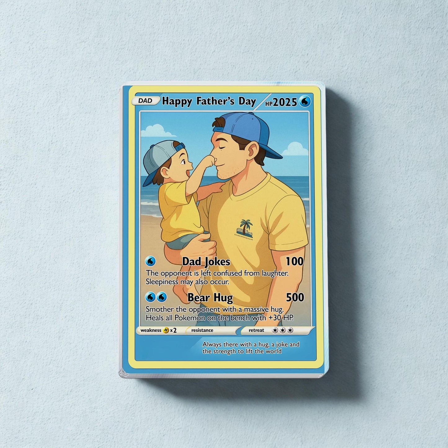 Personalized Father's Day Card Acrylic Block Plaque, Father's Day Gift From Daughter Son, Husband Card, Gift For Dad, Father's Day 2025