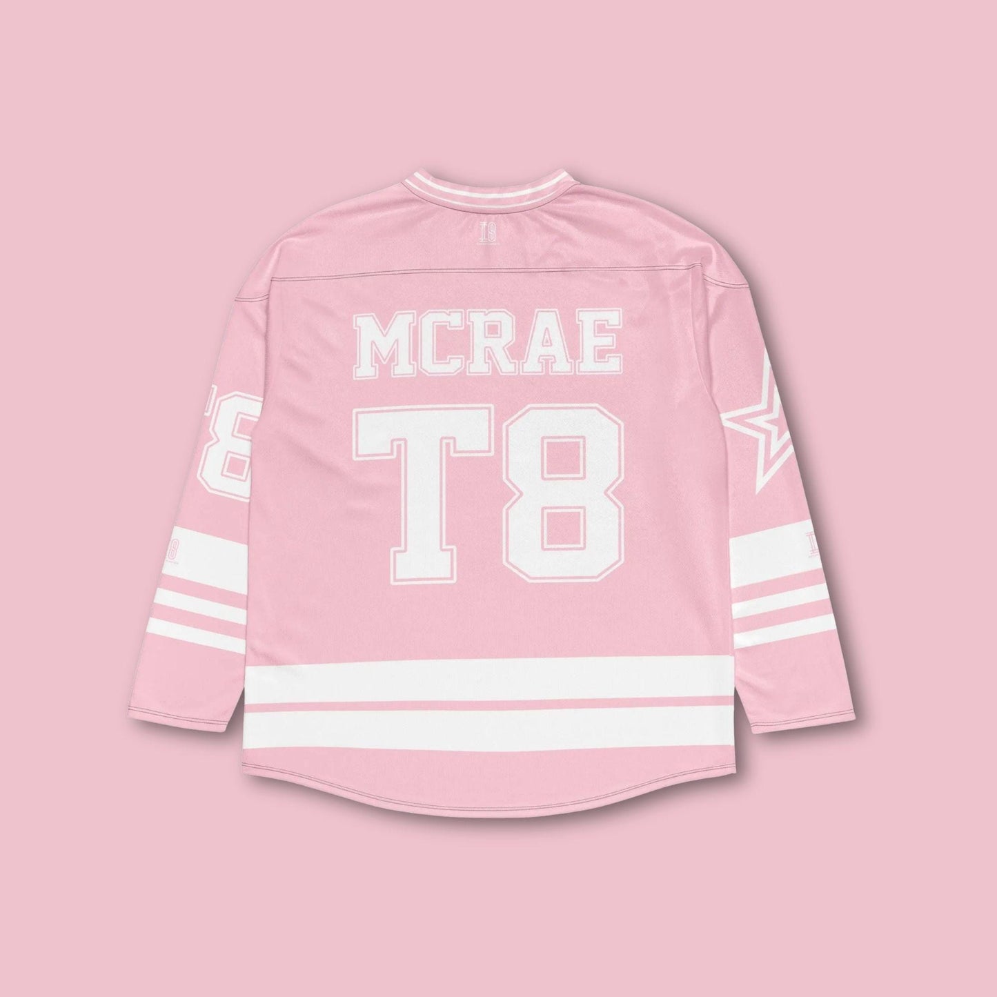 Fan Apparel T8 Hockey Jersey: Pink Concert Outfit
