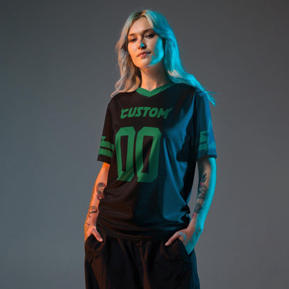 Custom Concert Outfit Black or Green Jersey with Horns