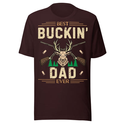 Funny hunting shirt, Best buckin dad ever Shirt, hunting dad shirt, funny hunter gift, gift for dad hunting,