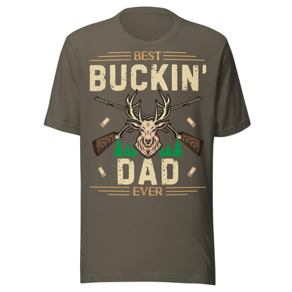 Funny hunting shirt, Best buckin dad ever Shirt, hunting dad shirt, funny hunter gift, gift for dad hunting,