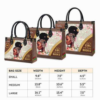 Personalized African American Faith Leather Handbag | Custom Inspirational Bag, Empowering Christian Purse for Women