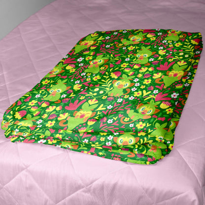 Grookey Fleece Blanket Home Decor Throw Blanket Cute Baby Blanket Grookey Blanket Gifts