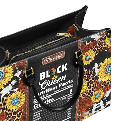 Personalized African American Faith Leather Handbag | Custom Inspirational Purse | Empowering Christian Bag for Women