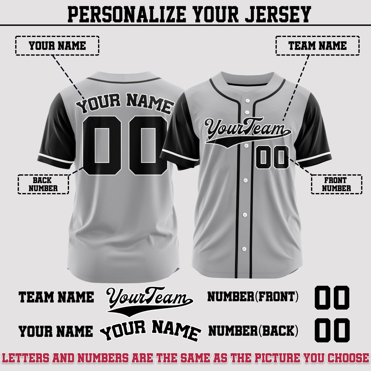 Custom Baseball Jersey Personalized Uniform for Sports Teams Fans Events and Gift Ideas Stitched/Printed Name Number Logo