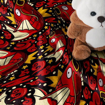 Magikarp Fleece Blanket Home Decor Throw Blanket Cute Baby Blanket Magikarp Blanket Gifts