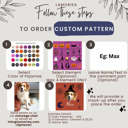 Personalized Family Halloween Pajamas, Halloween Outfit, Halloween Gift, Halloween Costume, Pajama Set, Matching Halloween, Holiday Pajamas