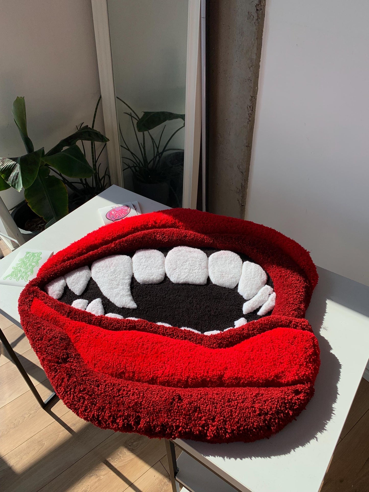 custom handmade tufted 3d fluffy rug