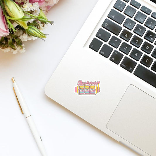 Bookpot Jackpot Bookish Vinyl Sticker | Kindle Stickers | Book Club | Bookish Stickers | Funny | Die Cut