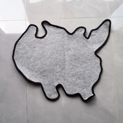 Flareon Rug,Knitting Handmade Non-slip Area Rug Home Decor