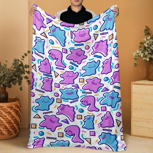Ditto Fleece Blanket Home Decor Throw Blanket Bedroom Decor Baby Blanket Sleep Ditto Blanket Gifts