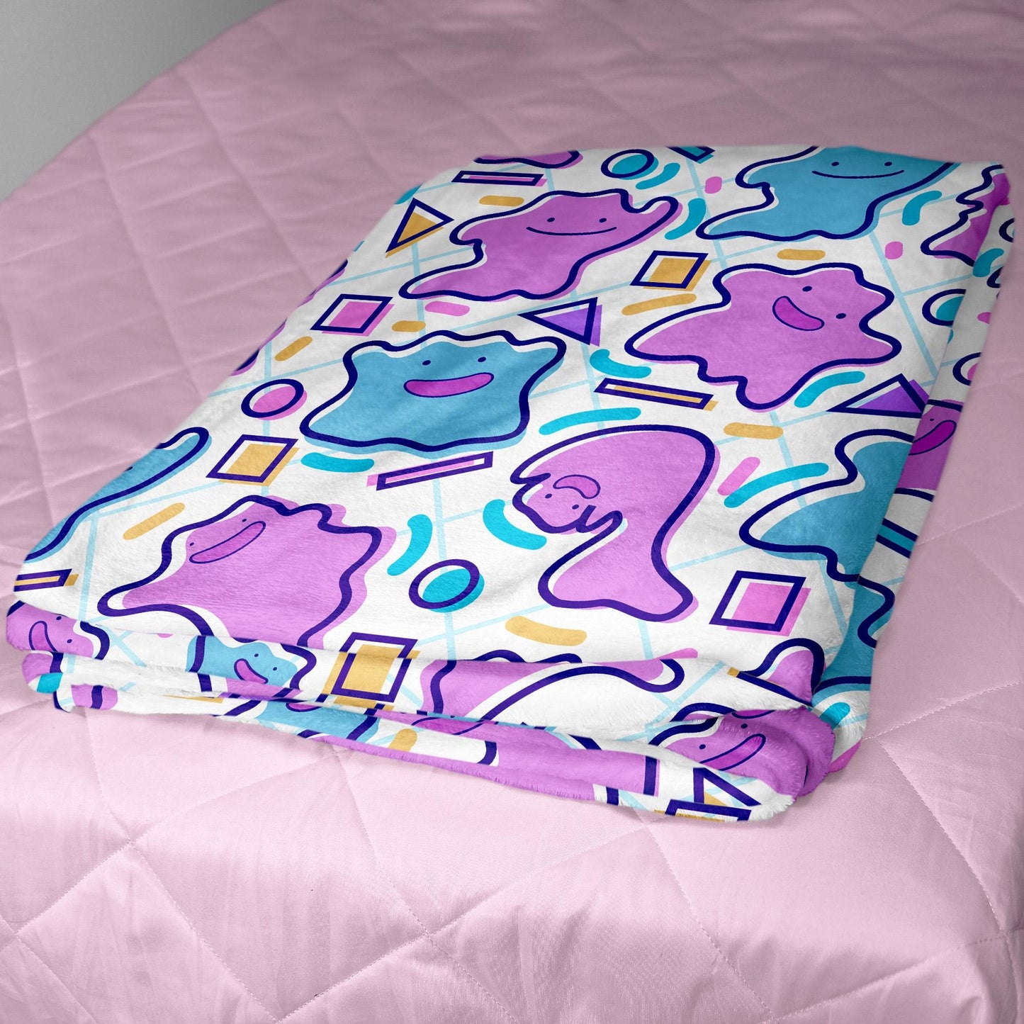Ditto Fleece Blanket Home Decor Throw Blanket Bedroom Decor Baby Blanket Sleep Ditto Blanket Gifts