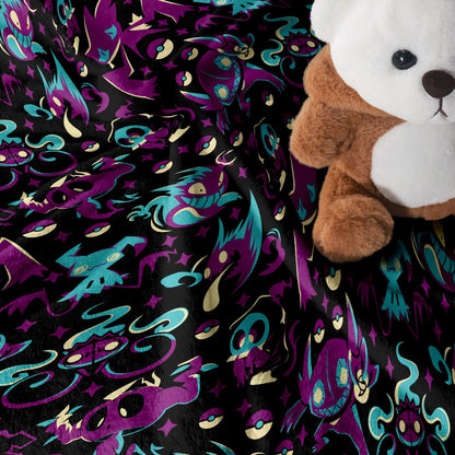 Sableye Fleece Blanket Home Decor Banette Blanket Throw Blanket Cute Baby Blanket Sableye Blanket Gifts