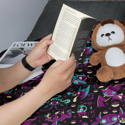 Sableye Fleece Blanket Home Decor Banette Blanket Throw Blanket Cute Baby Blanket Sableye Blanket Gifts