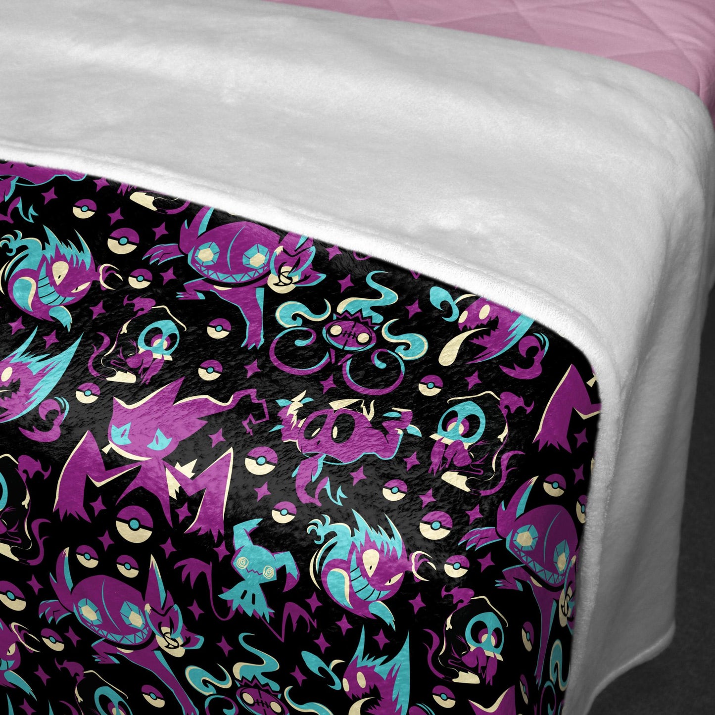 Sableye Fleece Blanket Home Decor Banette Blanket Throw Blanket Cute Baby Blanket Sableye Blanket Gifts