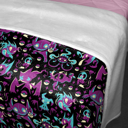 Sableye Fleece Blanket Home Decor Banette Blanket Throw Blanket Cute Baby Blanket Sableye Blanket Gifts