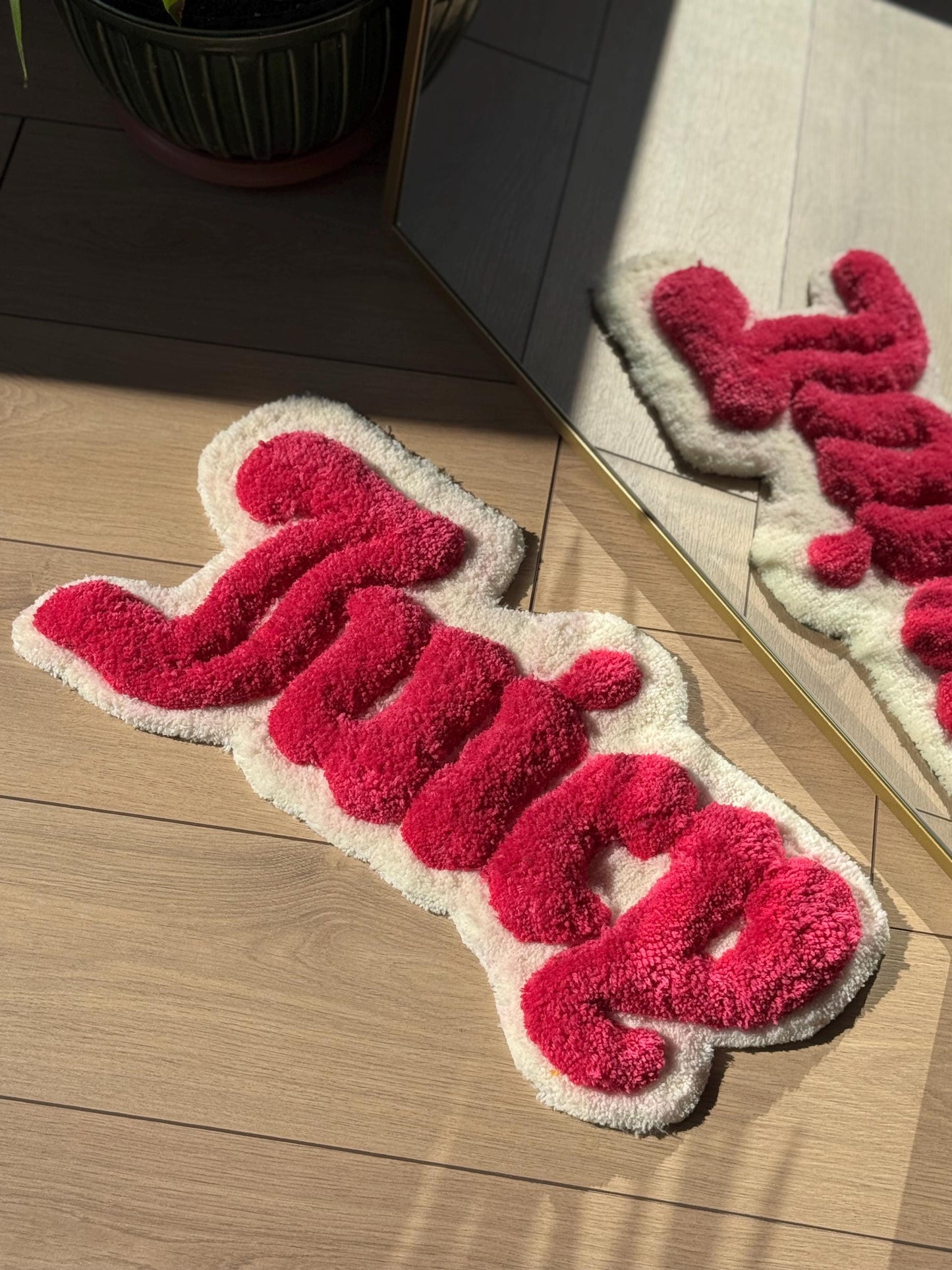 3D Juicy Tufted Rug – Fluffy Handmade Fruit-Inspired Carpet – Playful Pop Art Floor Mat – Bold Soft Decor