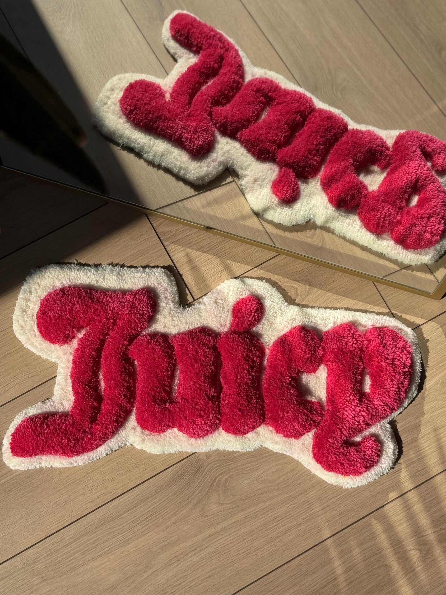 3D Juicy Tufted Rug – Fluffy Handmade Fruit-Inspired Carpet – Playful Pop Art Floor Mat – Bold Soft Decor