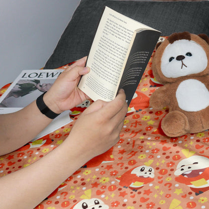 Fuecoco Fleece Blanket Home Decor Throw Blanket Bedroom Decor Baby Blanket Cute Fuecoco Blanket Gifts