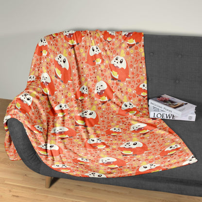 Fuecoco Fleece Blanket Home Decor Throw Blanket Bedroom Decor Baby Blanket Cute Fuecoco Blanket Gifts