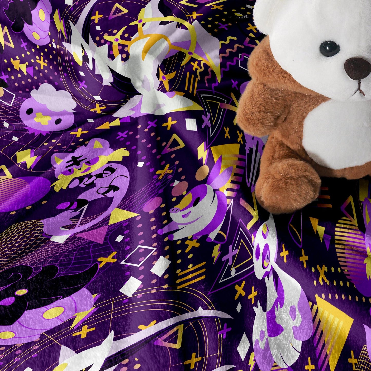 Arceus Fleece Blanket Home Decor Litten Blanket Throw Blanket Cute Baby Blanket Arceus Blanket Gifts