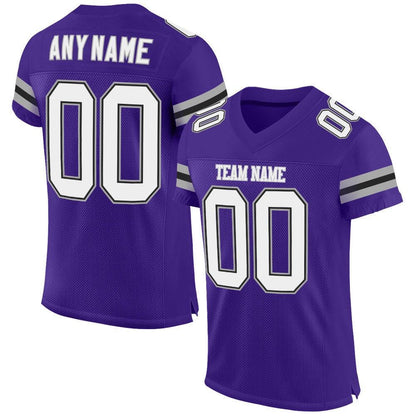 Custom Football Jersey - Personalize with Your Name and Number, High-Quality Fabric, Perfect for Team Uniforms & Fans, Game Day Outfit