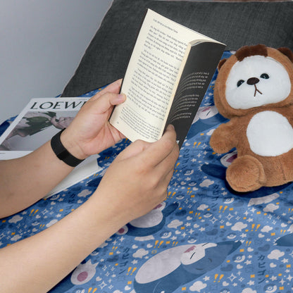 Snorlax Fleece Blanket Home Decor Throw Blanket Bedroom Decor Baby Blanket Cute Snorlax Blanket Gifts