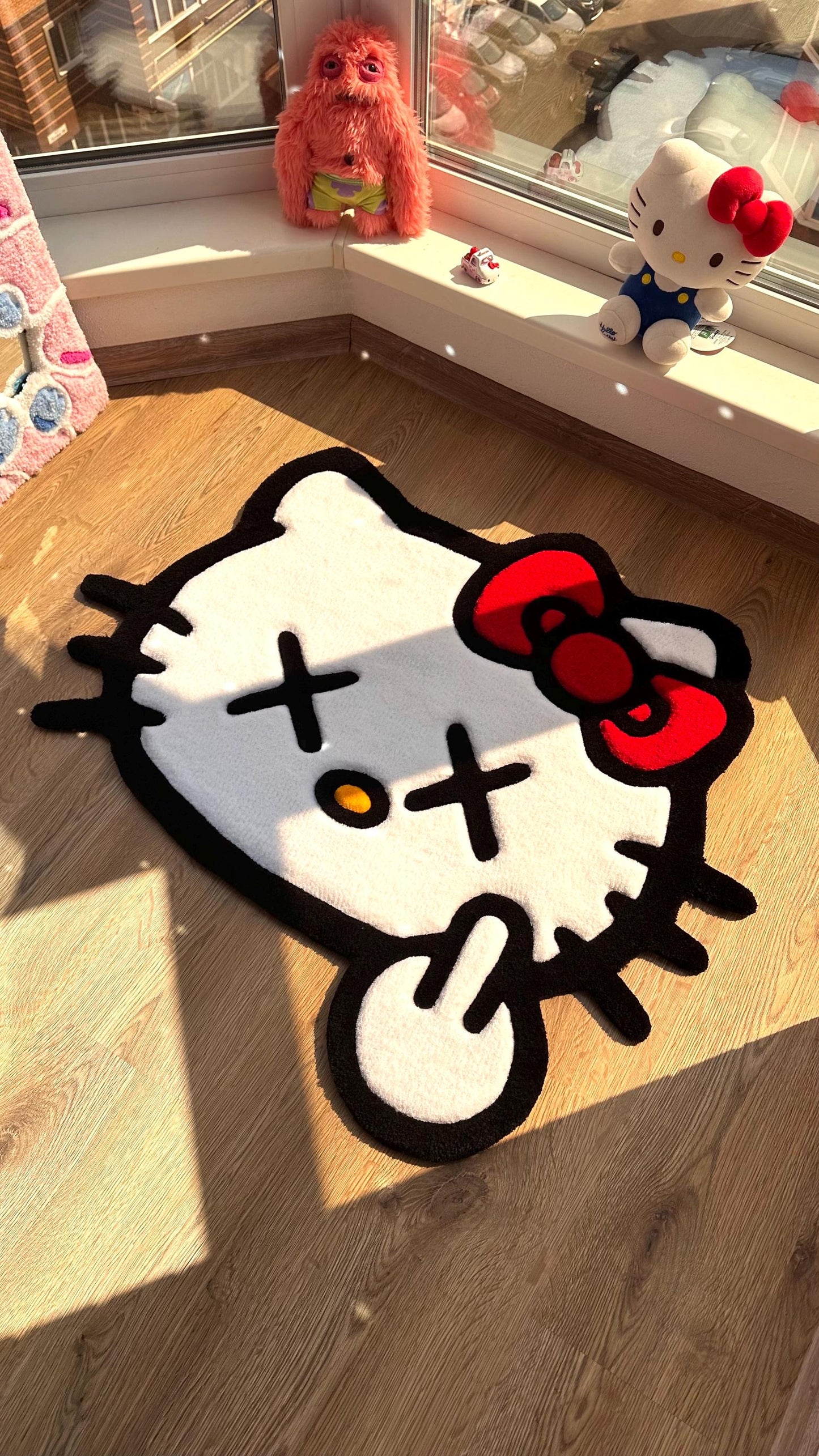 custom 3D Puffy tufting rug | fully handmade