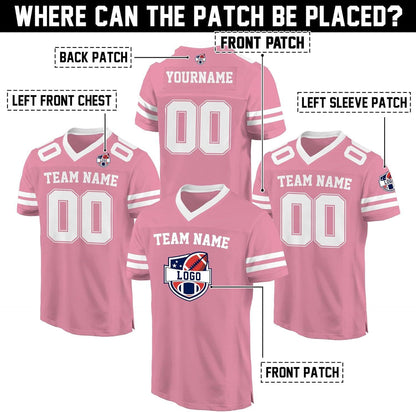 Personalized Team Name & Number Football Jersey Shirt For Adult Kid, Custom Football Jersey Shirt, Game Day Outfit For American Football Fan