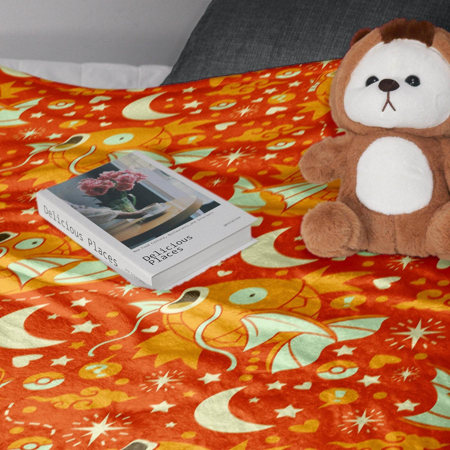 Shiny Magikarp Fleece Blanket Home Decor Throw Blanket Cute Baby Blanket Magikarp Blanket Gifts