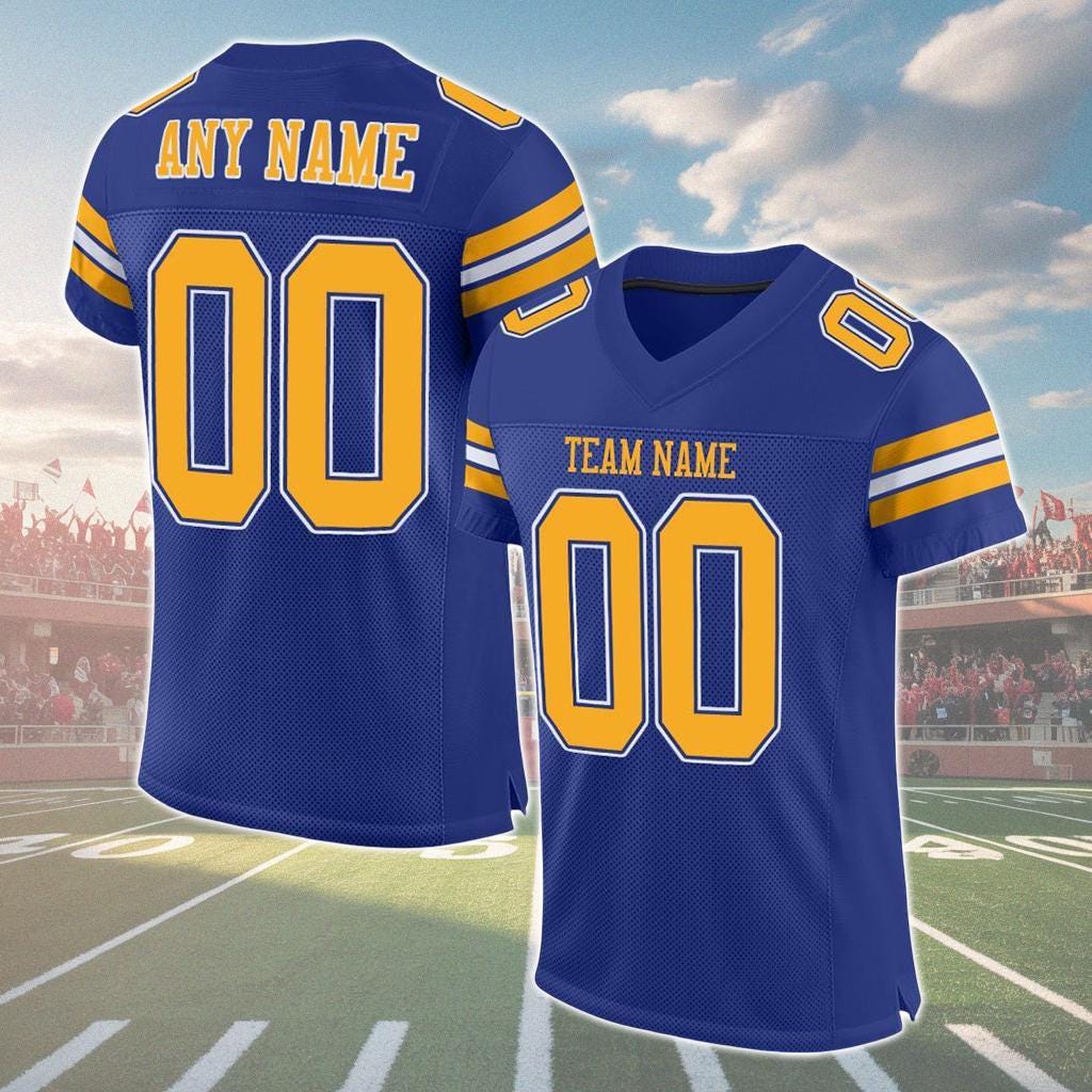 Custom Football Jersey, Make Your Jersey, Streetwear Jersey, V Neck Sports Jersey, Football Jersey Uniform For Adult Kid, Game Day Outfit