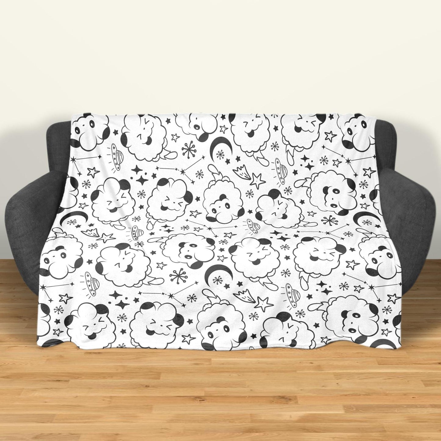 Swirlix Fleece Blanket Home Decor Throw Blanket Bedroom Decor Baby Blanket Cute Cotton Blanket Swirlix Blanket Gifts