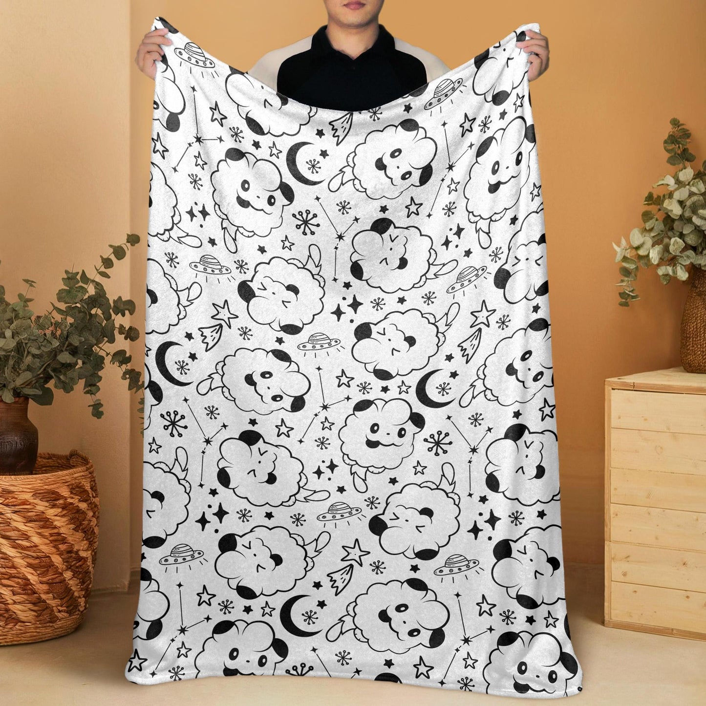Swirlix Fleece Blanket Home Decor Throw Blanket Bedroom Decor Baby Blanket Cute Cotton Blanket Swirlix Blanket Gifts