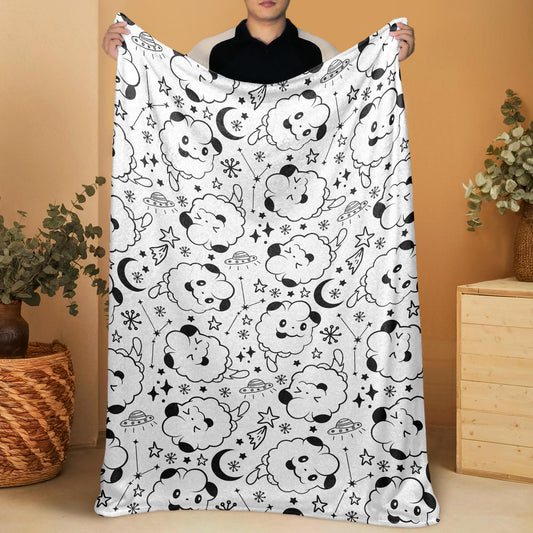 Swirlix Fleece Blanket Home Decor Throw Blanket Bedroom Decor Baby Blanket Cute Cotton Blanket Swirlix Blanket Gifts