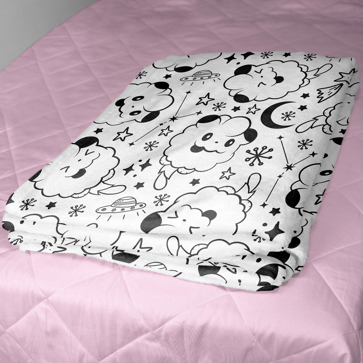 Swirlix Fleece Blanket Home Decor Throw Blanket Bedroom Decor Baby Blanket Cute Cotton Blanket Swirlix Blanket Gifts