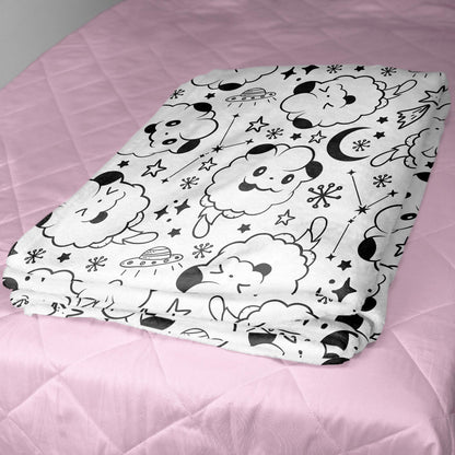 Swirlix Fleece Blanket Home Decor Throw Blanket Bedroom Decor Baby Blanket Cute Cotton Blanket Swirlix Blanket Gifts