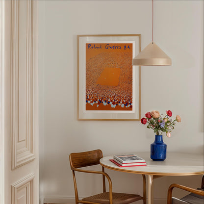 Roland Garros, 1984 | Tennis Poster | Museum-Quality Giclée Printing | Tennis Gifts | Contemporary Wall Art